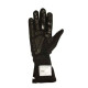 Rukavice Závodné rukavice RRS Grip 2 s FIA (vnútorné prešívanie) čierne biele | race-shop.sk