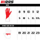 Rukavice Závodné rukavice RRS Grip 2 s FIA (vnútorné šitie) ČERVENÉ | race-shop.sk