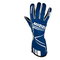 Závodné rukavice DYNAMIC 2 s FIA (vnútorné prešívanie) modré