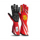 Rukavice Race gloves MOMO CORSA PRO with FIA homologation (external stitching) red | race-shop.sk
