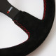 Volanty 3 ramenný športový volant RRS Veloce, 350mm, semiš, hrúbka 32/28mm, bez odsadenia, čierna/žltá | race-shop.sk