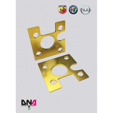 Fiat DNA RACING rear negative camber plates kit for FIAT 500 USA/ABARTH INCL. (2010-) | race-shop.sk