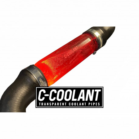 Priehľadné vodné hadice C-COOLANT - Transparent Coolant Pipes, short (36mm) | race-shop.sk