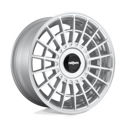 Rotiform R143 LAS-R disk 17x9 4x100/4x114.3 70.1 ET30, Gloss silver