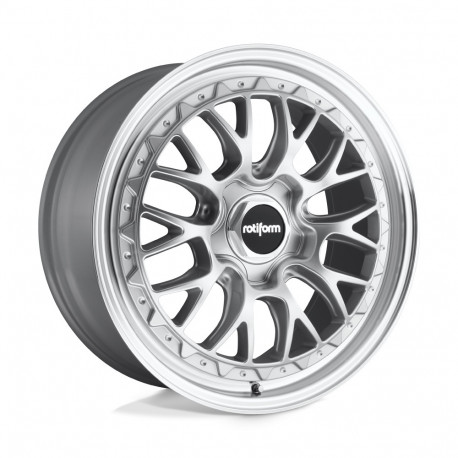 ALU disky Rotiform Rotiform R155 LSR disk 19x8.5 5x112 66.56 ET35, Gloss silver | race-shop.sk