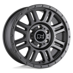 Black Rhino YELLOWSTONE disk 16x8 6x130 84.1 ET38, Matte gunmetal