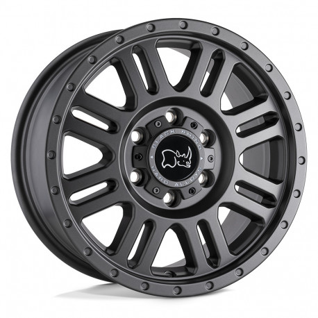 ALU disky Black Rhino Black Rhino YELLOWSTONE disk 17x8 6x130 84.1 ET38, Matte gunmetal | race-shop.sk