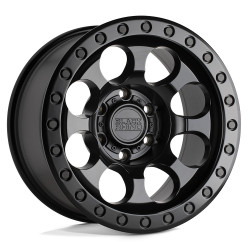 Black Rhino RIOT disk 17x8.5 6x139.7 112.1 ET0, Matte black