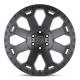 ALU disky Black Rhino Black Rhino WARLORD disk 18x9 8x165.1 122.4 ET12, Matte gunmetal | race-shop.sk