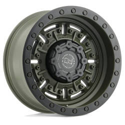 Black Rhino ABRAMS disk 18x9.5 5x127 71.5 ET-18, Olive green