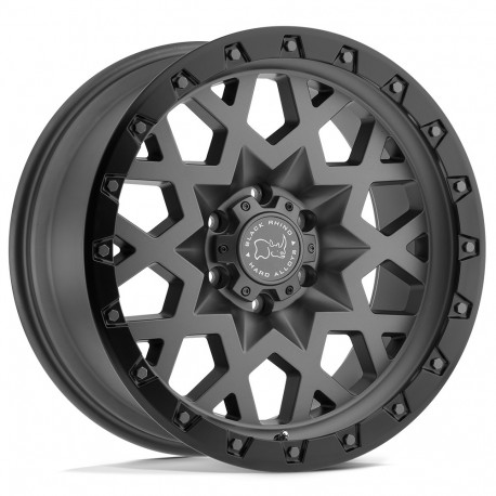 ALU disky Black Rhino Black Rhino SPROCKET disk 18x9.5 5x127 71.5 ET-18, Matte gunmetal | race-shop.sk