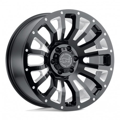 ALU disky Black Rhino Black Rhino PINATUBO disk 20x12 6x139.7 112.1 ET-44, Gloss black | race-shop.sk