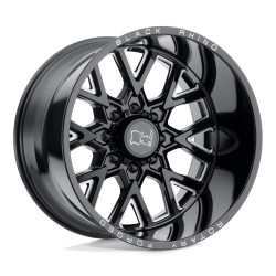 Black Rhino GRIMLOCK disk 20x11.5 8x180 125.1 ET-44, Gloss black