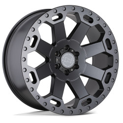 Black Rhino WARLORD disk 20x9 8x165.1 122.4 ET-12, Matte gunmetal