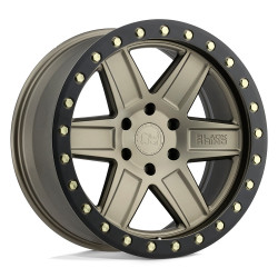 Black Rhino ATTICA disk 20x9.5 5x127 71.5 ET-18, Matte bronze