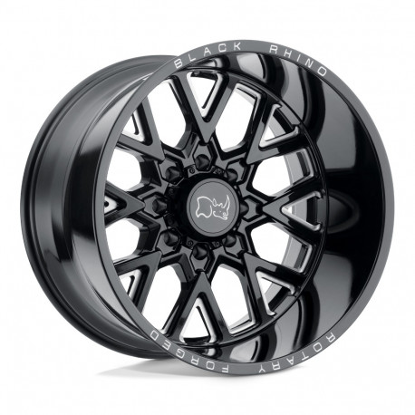 ALU disky Black Rhino Black Rhino GRIMLOCK disk 20x9.5 8x165.1 122.4 ET12, Gloss black | race-shop.sk