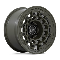 Black Rhino FUJI disk 17x9 5x127 71.5 ET-12, Olive green
