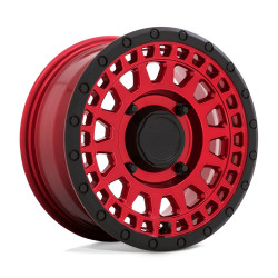 Black Rhino Powersports PARKER UTV disk 14x7 4x137 106.1 ET36, Candy red