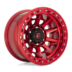 Fuel D113 COVERT BEADLOCK disk 17x9 5x127 71.5 ET-15, Candy red