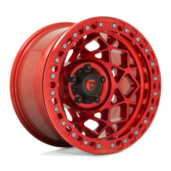 Fuel D121 UNIT BEADLOCK disk 17x9 5x127 71.5 ET-15, Candy red