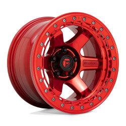 Fuel D123 BLOCK BEADLOCK disk 17x9 6x139.7 106.1 ET-15, Candy red