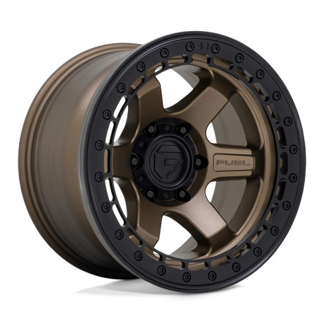 ALU disky Fuel Fuel D124 BLOCK BEADLOCK disk 17x9 6x135 87.1 ET-15, Matte bronze | race-shop.sk