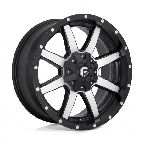 ALU disky Fuel Fuel D537 MAVERICK disk 20x10 8x180 125.1 ET-18, Matte black | race-shop.sk