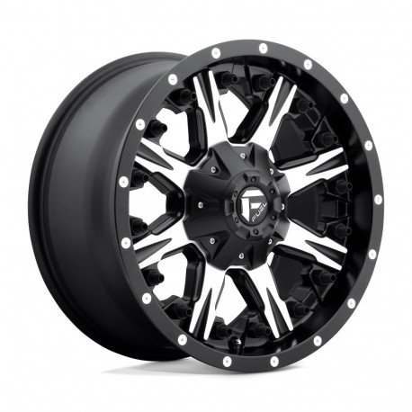 ALU disky Fuel Fuel D541 NUTZ disk 17x9 6x135/6x139.7 106.1 ET1, Matte black | race-shop.sk