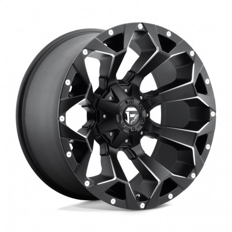 ALU disky Fuel Fuel D546 ASSAULT disk 20x10 8x180 124.2 ET-18, Matte black | race-shop.sk