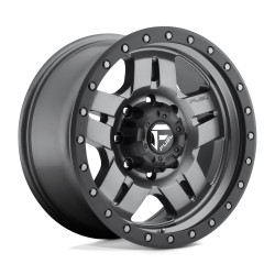 Fuel D558 ANZA disk 15x10 5x114.3 72.56 ET-43, Matte gun metal