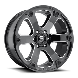Fuel D562 BEAST disk 18x9 5x127 78.1 ET-12, Gloss black