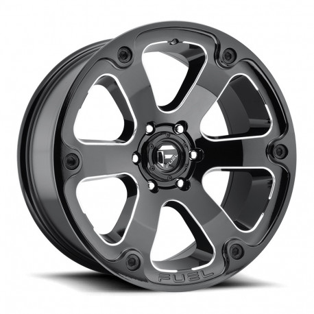 ALU disky Fuel Fuel D562 BEAST disk 18x9 5x127 78.1 ET-12, Gloss black | race-shop.sk