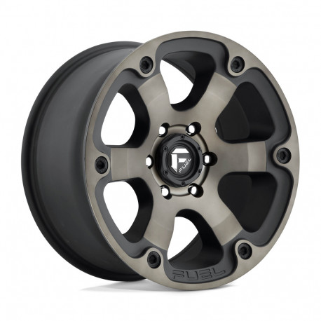 ALU disky Fuel Fuel D564 BEAST disk 20x10 8x180 124.2 ET-18, Matte black | race-shop.sk