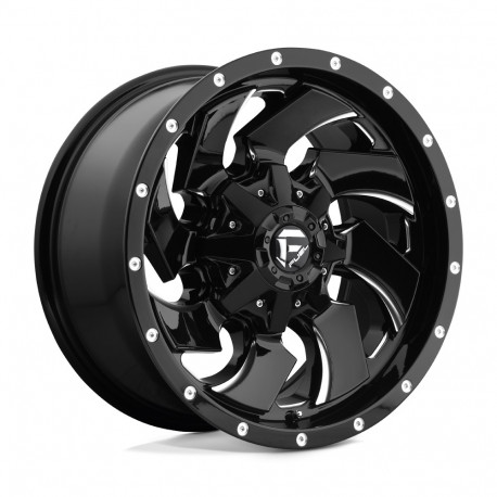 ALU disky Fuel Fuel D574 CLEAVER disk 20x8.25 8x210 154.3 ET-221, Gloss black | race-shop.sk