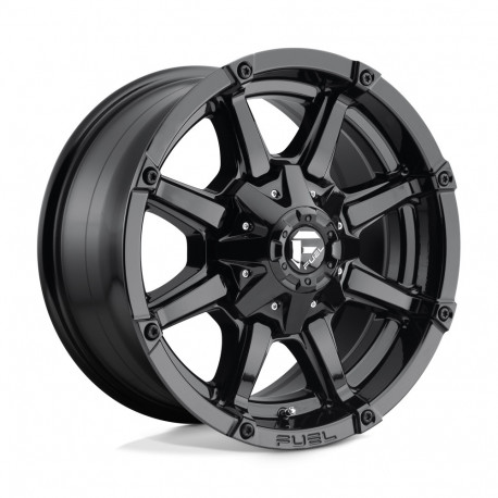 ALU disky Fuel Fuel D575 COUPLER disk 20x9 8x165.1 125.1 ET1, Gloss black | race-shop.sk