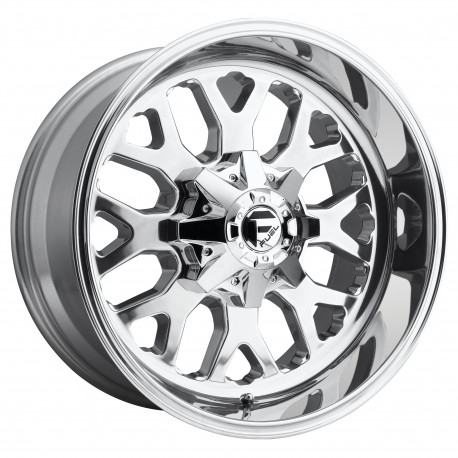 ALU disky Fuel Fuel D586 TITAN disk 20x9 8x180 124.2 ET1, Silver | race-shop.sk
