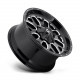 ALU disky Fuel Fuel D588 TITAN disk 22x12 8x180 124.2 ET-44, Gloss black | race-shop.sk
