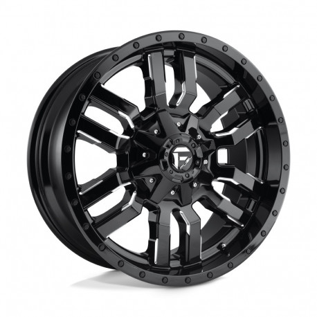 ALU disky Fuel Fuel D595 SLEDGE disk 17x9 5x114.3/5x127 78.1 ET-12, Gloss black | race-shop.sk