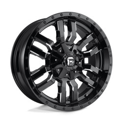 Fuel D595 SLEDGE disk 22x12 8x180 124.2 ET-44, Gloss black