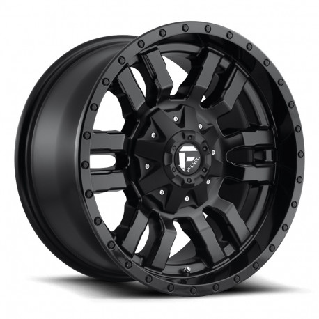 ALU disky Fuel Fuel D596 SLEDGE disk 20x10 5x139.7/5x150 110.1 ET-18, Matte black | race-shop.sk