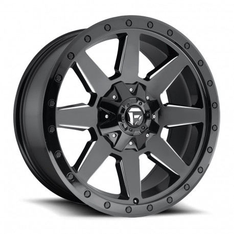 ALU disky Fuel Fuel D597 WILDCAT disk 17x9 5x139.7/5x150 110.1 ET1, Gloss black | race-shop.sk