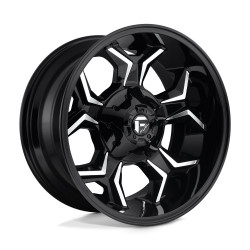 Fuel D606 AVENGER disk 20x10 8x170 125.1 ET-18, Gloss black
