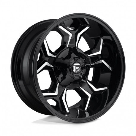 ALU disky Fuel Fuel D606 AVENGER disk 20x10 8x165.1 125.1 ET-18, Gloss black | race-shop.sk