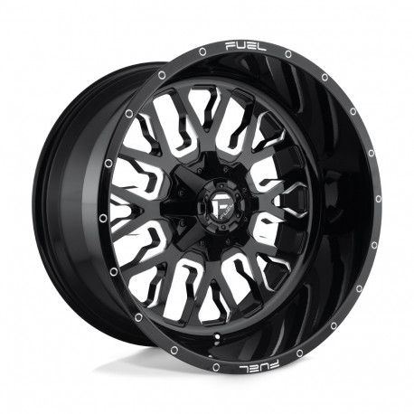 ALU disky Fuel Fuel D611 STROKE disk 17x9 6x135/6x139.7 106.1 ET1, Gloss black | race-shop.sk