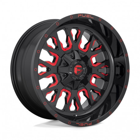ALU disky Fuel Fuel D612 STROKE disk 20x9 6x135/6x139.7 106.1 ET20, Gloss black | race-shop.sk