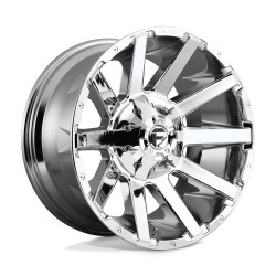Fuel D614 CONTRA disk 20x10 8x170 125.1 ET-18, Chrome