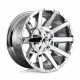 ALU disky Fuel Fuel D614 CONTRA disk 20x10 8x165.1 125.1 ET-18, Chrome | race-shop.sk