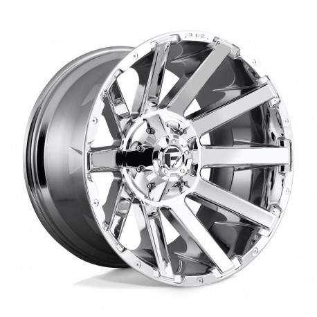 ALU disky Fuel Fuel D614 CONTRA disk 22x12 8x170 125.1 ET-44, Chrome | race-shop.sk