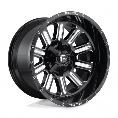 ALU disky Fuel Fuel D620 HARDLINE disk 18x9 8x165.1 125.1 ET20, Gloss black | race-shop.sk