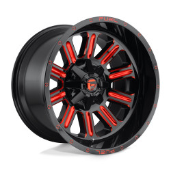 Fuel D621 HARDLINE disk 22x12 5x114.3/5x127 78.1 ET-44, Gloss black
